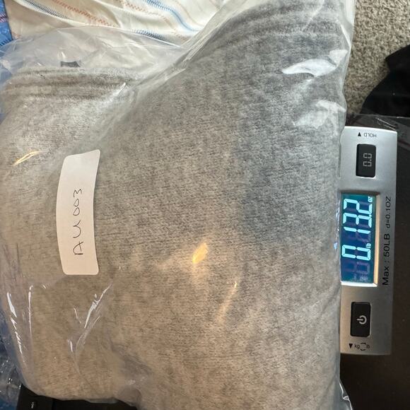 Point Sur L Gray Mock Neck Sweater Merino Wool Alpaca Blend Soft Cozy Knit - Picture 7 of 7